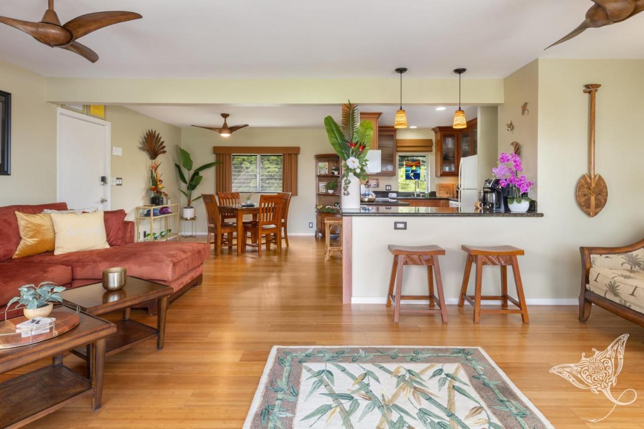 Hale Hahalua - Hale Hahalua - Serenity And Ocean Views In Kona - Now With Upgraded Ac In Bedroom Kailua-Kona Zewnętrze zdjęcie